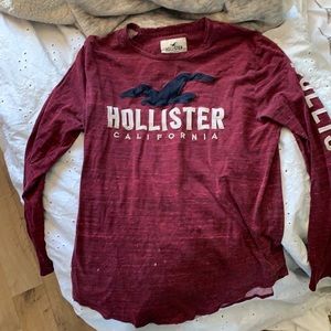 long sleeve Hollister shirt